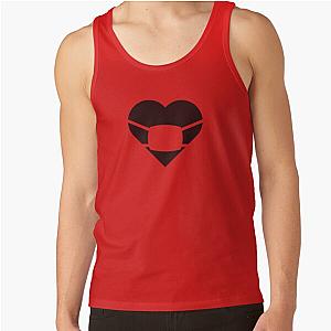 Blackpink Tank Tops - Blackpink Lovesick Girls Heart Tank Top RB0408