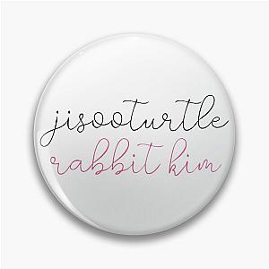 Blackpink Pins - Jisoo Turtle Rabbit Kim Pin RB0408
