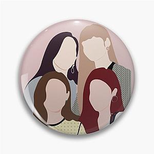 Blackpink Pins - Rose Jennie Lisa Jisoo Pin RB0408