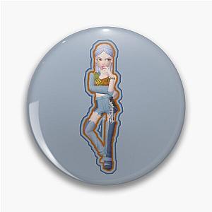 Blackpink Pins - Blackpink ROSÉ how You like that zepeto art Pin RB0408