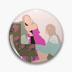 Blackpink Pins - ROSÉ ♡ PARK CHAEYOUNG On The Ground Piano Clip Pin RB0408