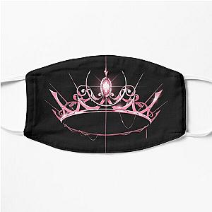 Blackpink Face Masks - Blackpink Crown Black Blackpink Flat Mask RB0408