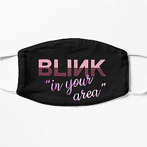Blackpink Face Masks - BLINK in your area for all BlackPink fans Flat Mask RB0408
