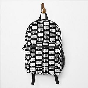 Blackpink Backpacks - I'm Jisoo; I'm okay  Backpack RB0408