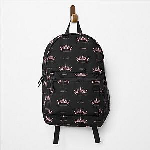 Blackpink Backpacks - Blackpink Crown Black Blackpink Backpack RB0408