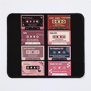 Blackpink Mouse Pads - Born Pink Album Tracklists Printed Mouse Pad