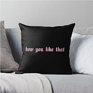 Blackpink Pillows - Blackpink How You Like That Masks Throw Pillow Cover RB0408