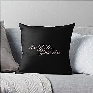 Blackpink Pillows - BlackPink As If It's Your Last Logo color 1 Throw Pillow Cover RB0408