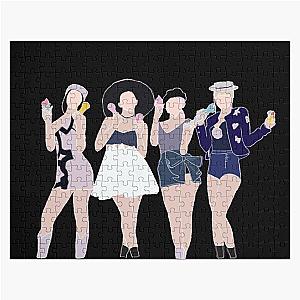 Blackpink Puzzles - BlackPink x Selena Gomez Ice cream Jigsaw Puzzle RB0408