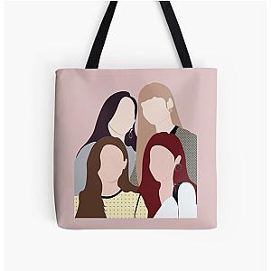 Blackpink Bags - Rose Jennie Lisa Jisoo All Over Print Tote Bag RB0408