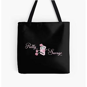 Blackpink Bags - Pretty Savage Blackpink All Over Print Tote Bag RB0408