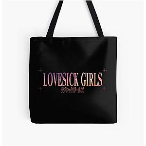 Blackpink Bags - Lovesick Girls Blackpink All Over Print Tote Bag RB0408