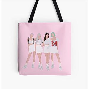 Blackpink Bags - BLACKPINK Ice Cream Artwork All Over Print Tote Bag RB0408
