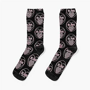 Blackpink Socks - BLINK new logo design arts Socks RB0408