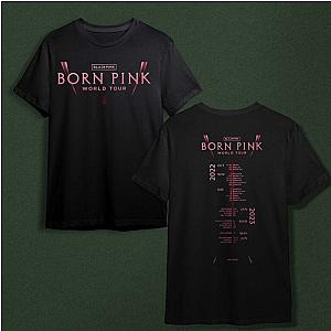 Blackpink T-shirts - New! Born Pink World Tour Merch T-Shirt
