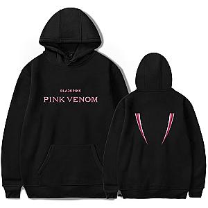 Blackpink Hooodies - New! Blackpink Pink Venom Symbol Pullover Hoodie