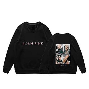 Blackpink Sweatshirts - New! Born Pink Concept Pullover Sweatshirt