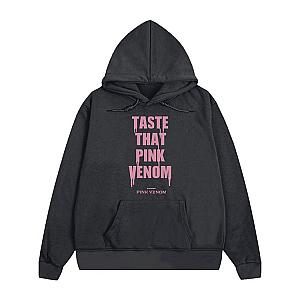 Blackpink Hooodies - New! Taste That Pink Venom Pullover Hoodie