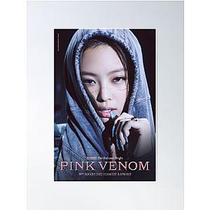 Blackpink Posters – New! Blackpink Jennie Pink Venom Poster Decor