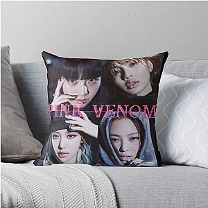 Blackpink Pillows - New! BlackPink Pink Venom Throw Pillow Cover