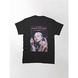 Blackpink T-shirts - New! BLACKPINK Rose Pink Venom Merch T-Shirt
