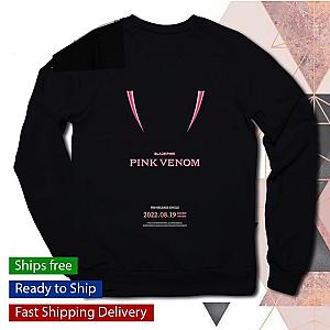 Blackpink Sweatshirts - New! Blackpink Pink Venom Pullover Sweatshirt