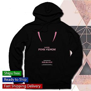 Blackpink Hooodies - New! Blackpink Pink Venom Merch Pullover Hoodie