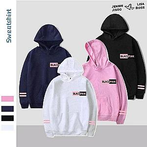 Blackpink Hooodies - Blackpink Logo Fashion Kpop Pullover Hoodie