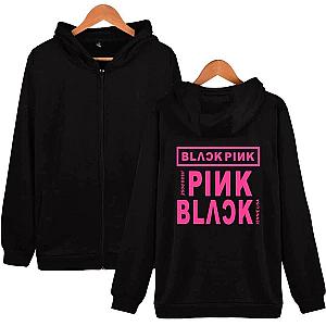 Blackpink Hooodies - Blackpink Fashion Zipper Pullover Hoodie