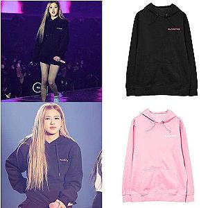 Blackpink Hooodies - Blackpink Logo Group Kpop Pullover Hoodie