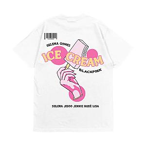 Blackpink T-shirts - BLACKPINK Ice Cream White Classic T-Shirt