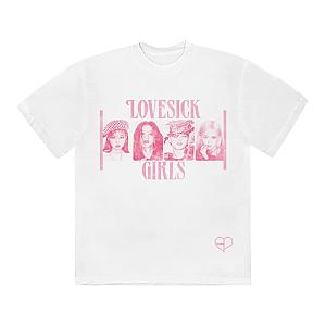 Blackpink T-shirts - BLACKPINK Lovesick Girls Classic White T-Shirt