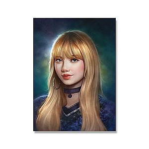 Lisa Black Pink Poster - Printed Black Pink Poster For Decoration
