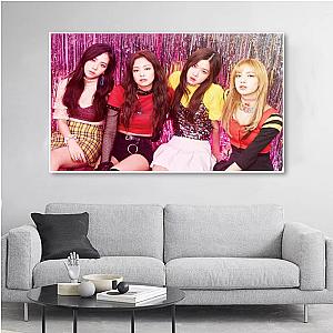 Black Pink Wall Arts - Kpop Posters Canvas Printed Painting Wall Art Gift Home Decoration
