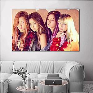 Black Pink Wall Art - Posters Canvas Printed Painting Wall Arts Pictures Decoration