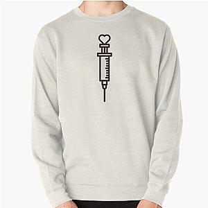 Blackpink Sweatshirts - Blackpink Lovesick Girls Syringe Pullover Sweatshirt RB0708