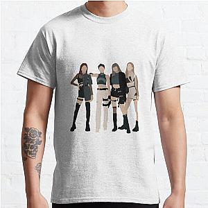 Blackpink T-shirts - Blackpink Kill This Love Digital Illustration  Classic T-Shirt RB0708