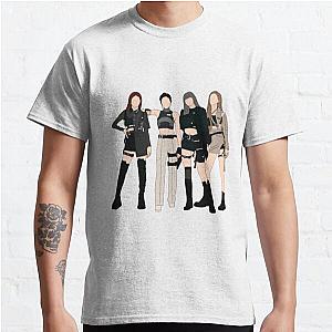 Blackpink T-shirts - Blackpink Kill This Love (OT4) Classic T-Shirt RB0708