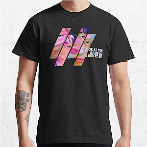 Blackpink T-shirts - Look at you now look at me Classic T-Shirt RB0708
