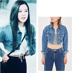 Jisoo Blackpink Denim Jackets - Retro Fashion Jacket Jisoo Lovers