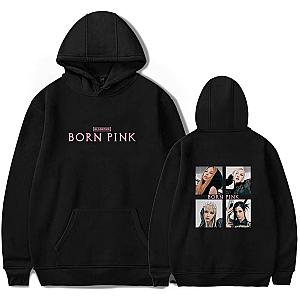 Black Pink Hoodies – Blackpink Born Pink Printed Pullover Hoodie