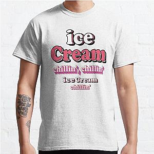 Blackpink T-shirts - Ice Cream Blackpink ft. Selena Classic T-Shirt RB0708