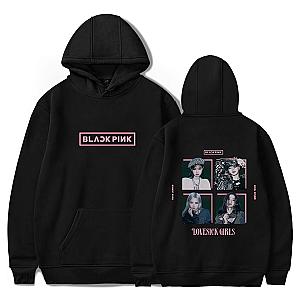 Black Pink Hoodies – Lovesick Girls Printed Pullover Hoodie