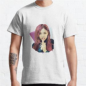 Blackpink T-shirts - Rose (Blackpink) Classic T-Shirt RB0708