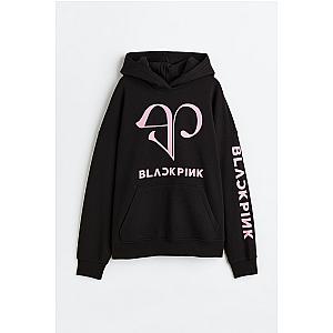 Black Pink Hoodies – Blackpink HM Printed Pullover Hoodie