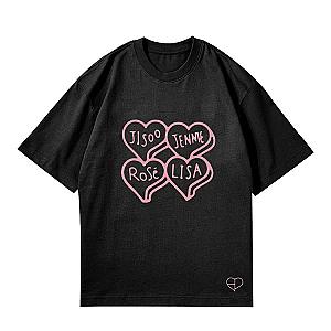 Black Pink T-shirts – Heart Name Member Classic T-shirt