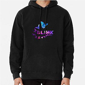 Blackpink Hoodies - BLACKPINK "BLINK" BUTTERFLY GALAxY DESIGN Pullover Hoodie RB0408