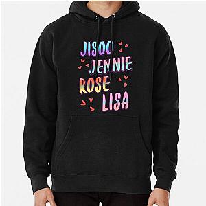Blackpink Hoodies - Blackpink name Pullover Hoodie RB0408