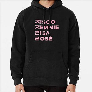 Blackpink Hoodies - BLACKPINK Members Alt (Pink) Pullover Hoodie RB0408