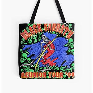 Vintage BLACK SABBATH Music Tour Concert 99 All Over Print Tote Bag RB0111